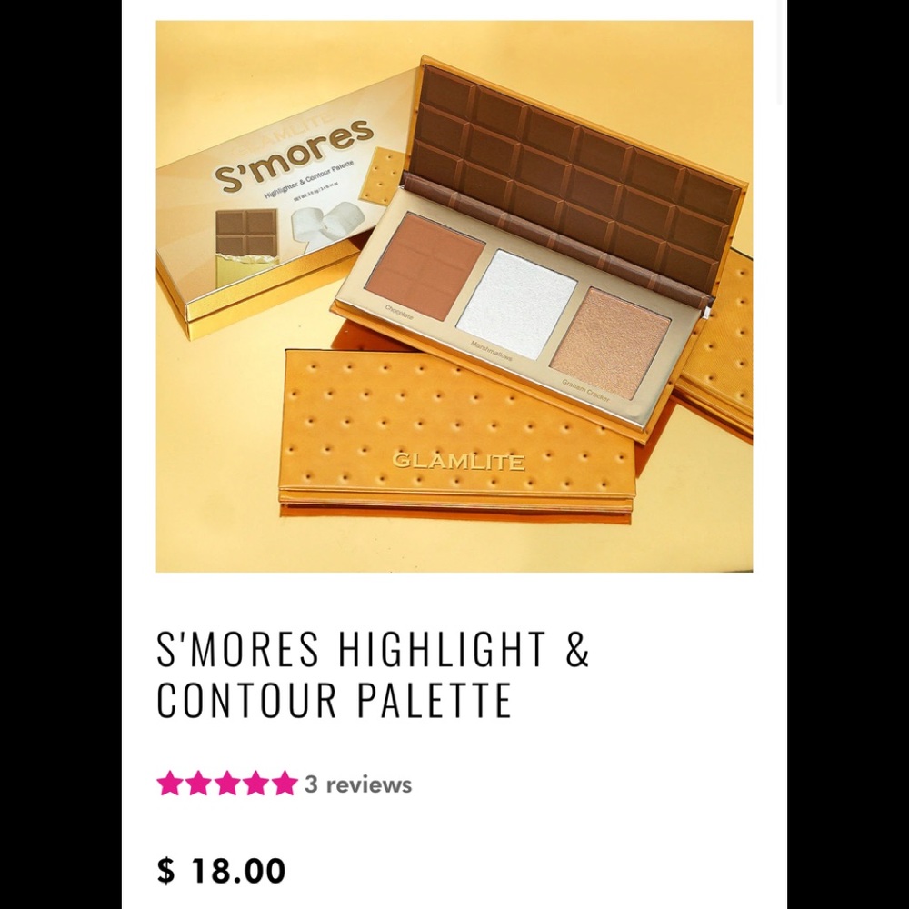 Glamlite S’mores Highlighter and Contour Palette